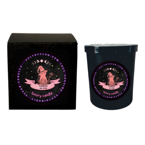 VOODOO ON YOU (LOVE SPELL) LUXURY CANDLE - Picture 1 of 2